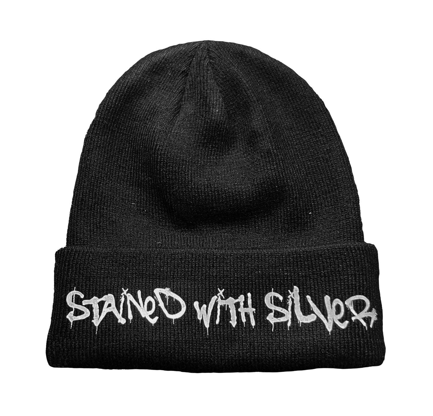 Black "SWS" Knit Beanie