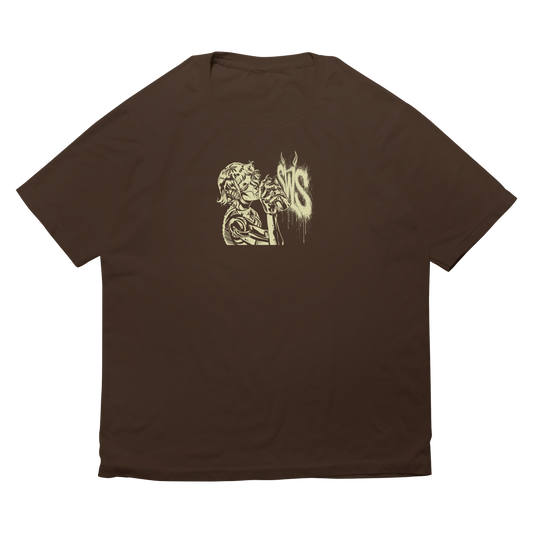 Brown "Catalyst" T-Shirt