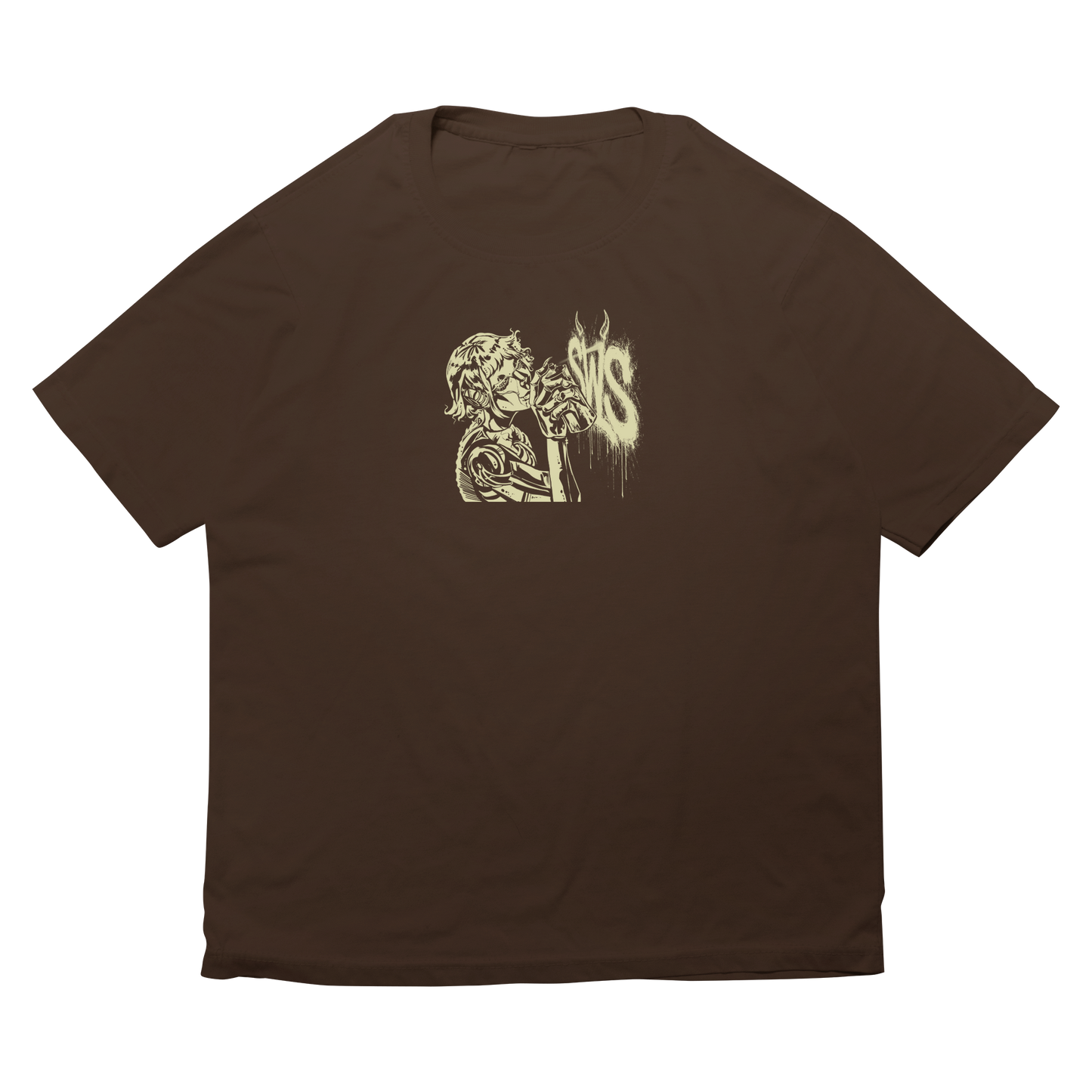 Brown "Catalyst" T-Shirt